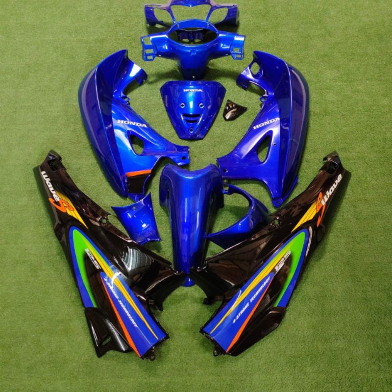เวฟ125R/S น้ำเงินดำพร้อมส่ง