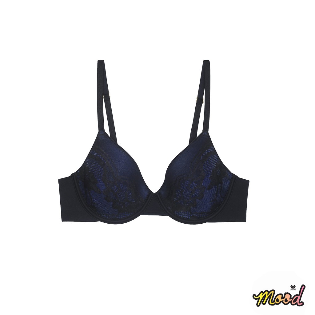 Wacoal Mood Smooth Bra เสื้อชั้นใน รุ่น MM1H20 สีน้ำเงิน