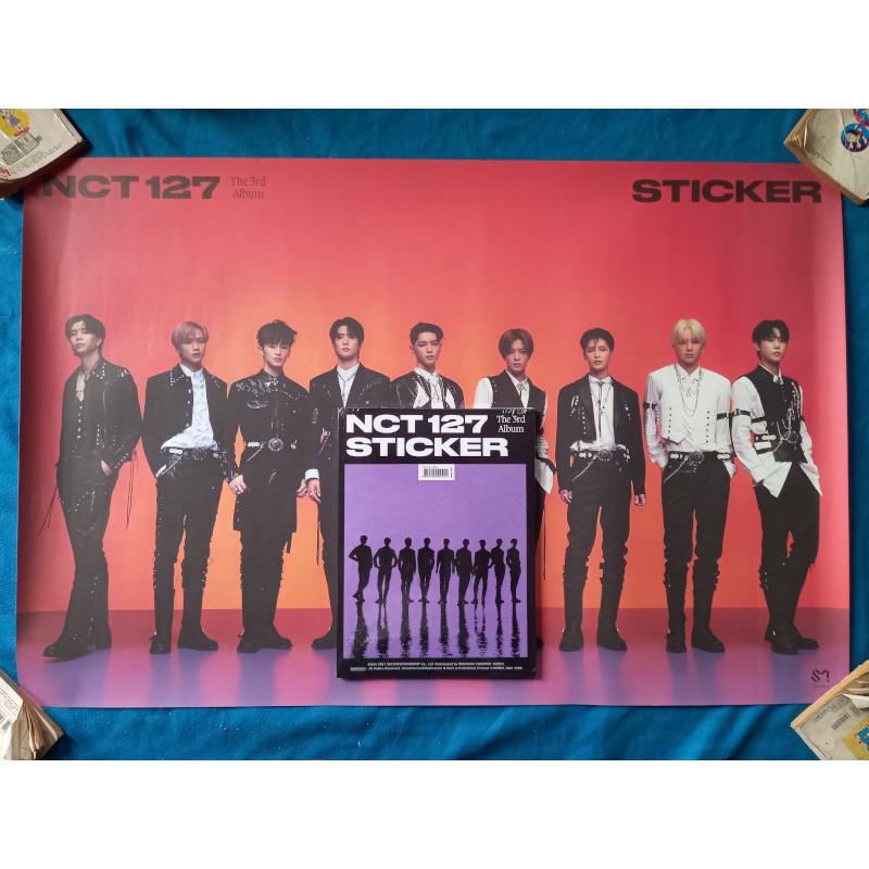 Nct 127 อัลบั้มที่ 3 STICKER (โฟโต้บุ๊กเวอร์ชั่น) - mimosakpopstore7d ...