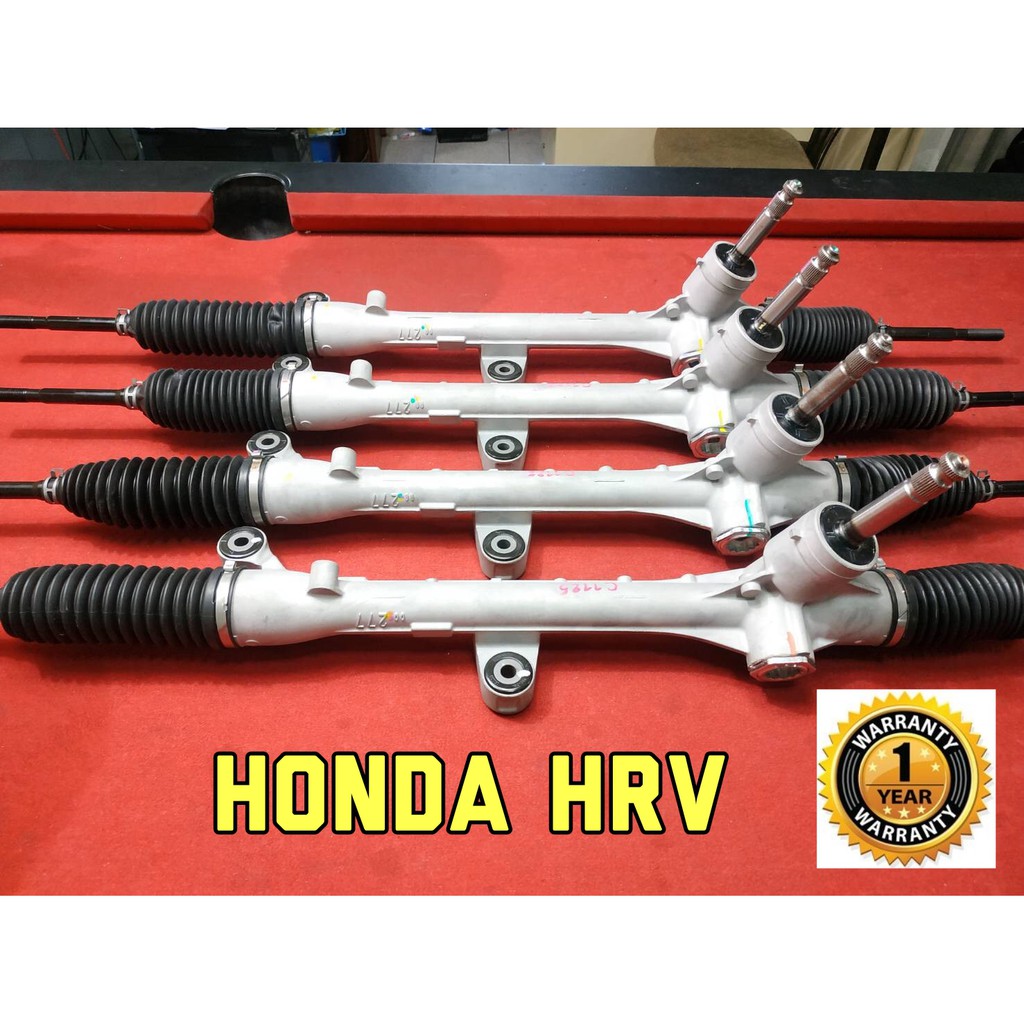 แร็คพวงมาลัยพาวเวอร์ Honda HRV แท้รีบิ้วใหม่ ไม่มีลูกหมากปลาย รับประกัน 1 ปี (ไม่จำกัดระยะทาง)
