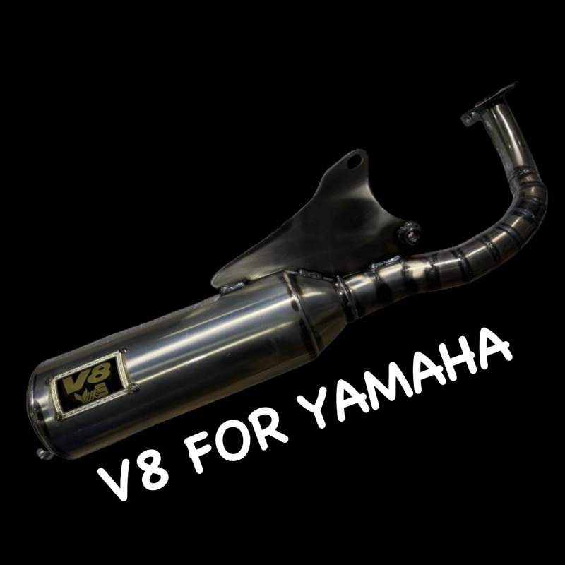 [พร้อมส่ง] ท่อv8จ๊อก Jog50 Zr Evo ท่อv8Yamaha งานเทียบ