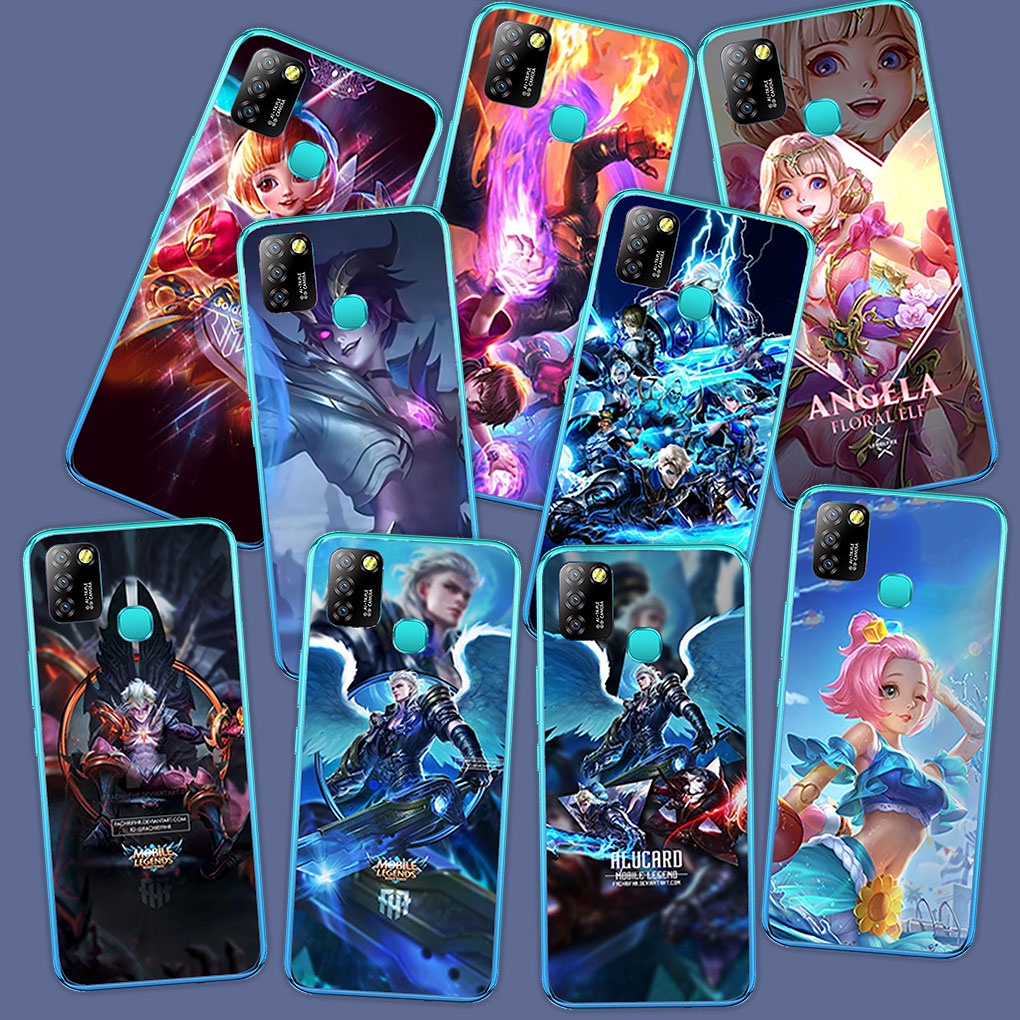 ปลอก Infinix Hot 11S NFC 11 Hot 9 Play Pro Hot11 Soft ปลอกโปร่งใส LB61 MLBB Mobile Legends Bang Aluc