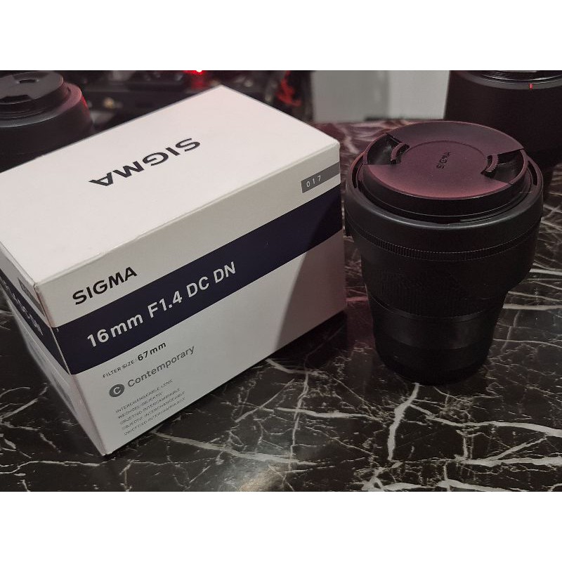 เลนส์ sigma 16mm f1.4 for sony 16 f1.4 16 1.4 16mm 1.4