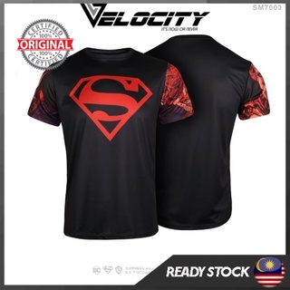 Superman เสื้อยืดกีฬา แบบแห้งเร็ว 7001 53535