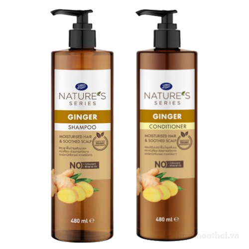 Set Nature 's Series Ginger Shampoo and conditioner ประเทศไทย