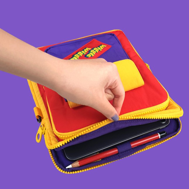 [พรีออเดอร์] กระเป๋า Wigglewiggle Pocket iPad Pouch #4