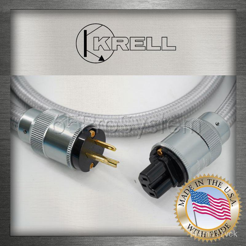 Krell สายไฟ AC สายท้ายเครื่อง Audio Grade Power Cable ยาว 1เมตร EXo6