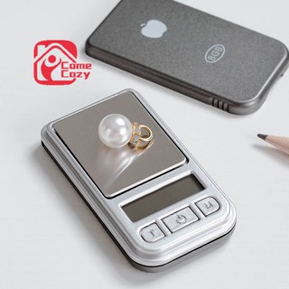 เครื่องชั่งดิจิตอล แบบพกพา 200x0.01g Mini Scale 8 GB แถมฟรีแบตเตอรี่ 1 ก้อน พร้อมถุงใส่ รุ่น SF200