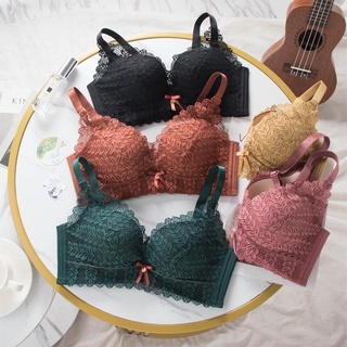 พร้อมส่ง ชุดชั้นใน Soft Bra เสื้อชั้นในเซ็กซี่แบบไร้โครง มีฟองดันทรงในตัว ใส่สบาย (กกนแยกค่ะ) NY54