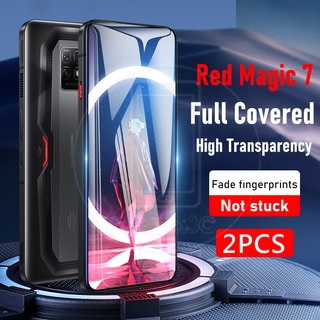 Nubia Redmagic 7 Redmagic7 Pro ฟิล์มกระจกนิรภัยกันรอยหน้าจอ แบบเต็มจอ HD