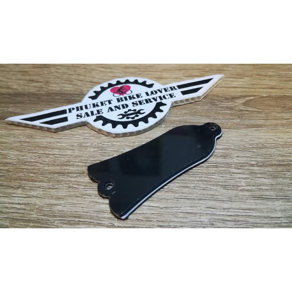 #ซ่อมกีตาร์ ฝาปิดช่องขันคอกีตาร์ LP SG Truss Rod Cover Plate Scroll Plate for Gibson LP SG Flying V 