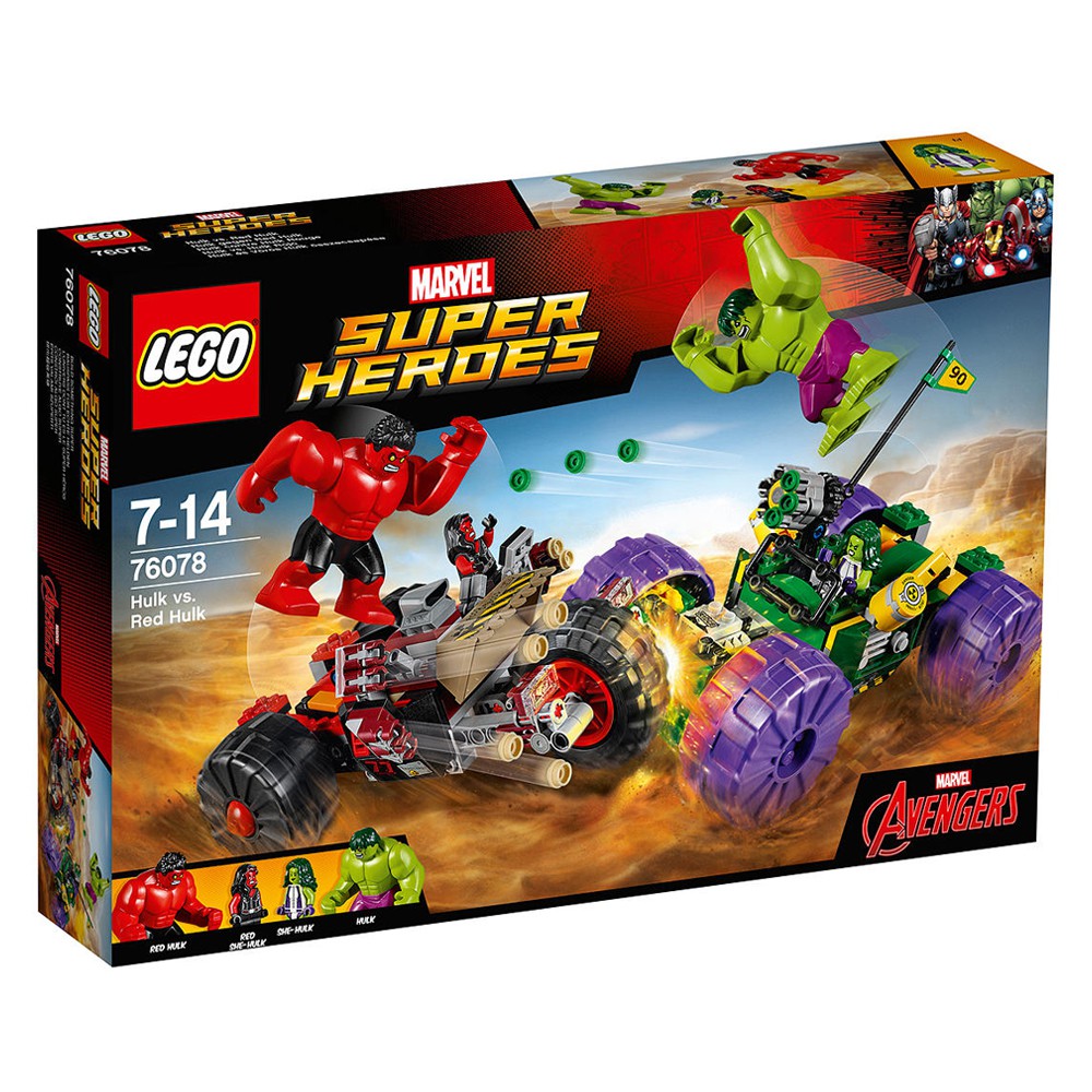 76078 : LEGO Marvel Super Heroes Hulk vs. Red Hulk
