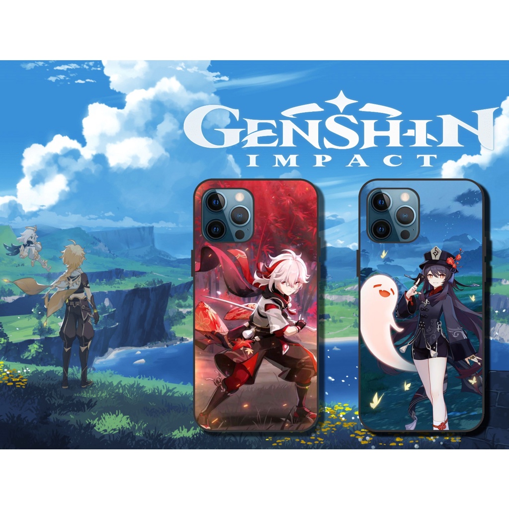 เคสโทรศัพท์สําหรับ Iphone 15 Pro Max 14 Pro Max 14 Plus 13 Pro Max 12 Pro Max Genshin Impact 1