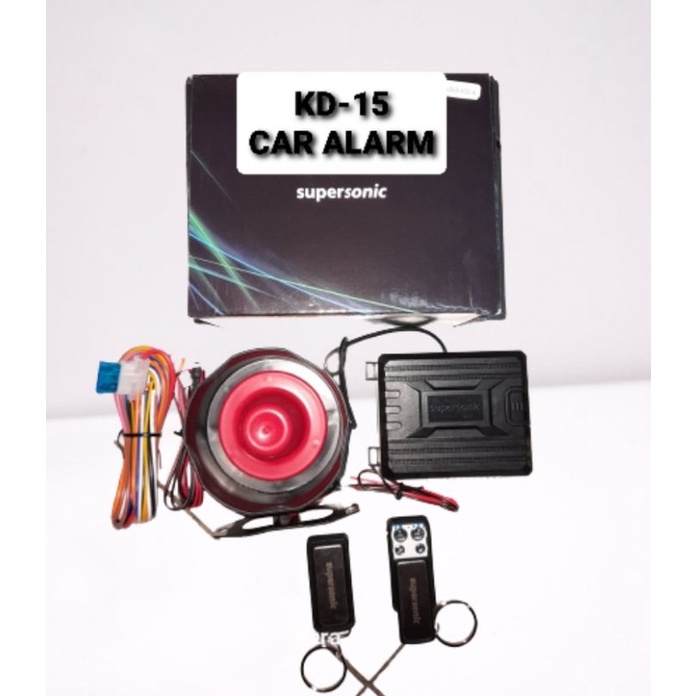 UNIVERSAL CAR ALARM SLEEDING MODEL (SUPERSONIC) KD-15/KD-30/KD-M36