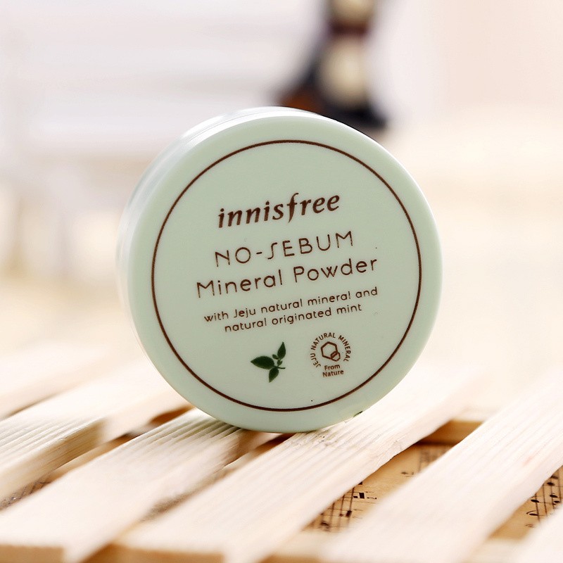 (พร้อมส่ง/ราคาพิเศษสุด) Innisfree No Sebum Mineral Powder แป้งฝุ่น