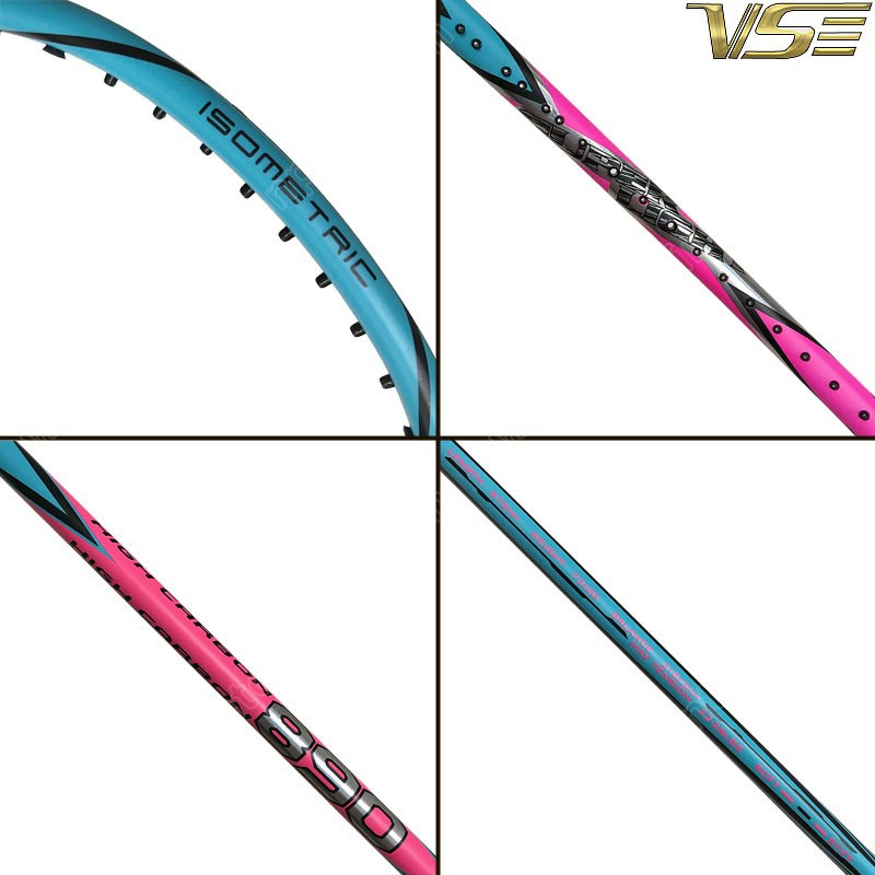 ไม้แบดมินตัน 🆚 HIGH CARBON 890 แถมเอ็น+กริ๊ป VS (HC-890) #7