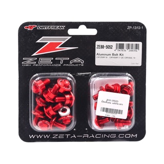 ชุดน็อต Zeta CRF250R 18-21, CRF450RL 21 Aluminum Bolt Kit