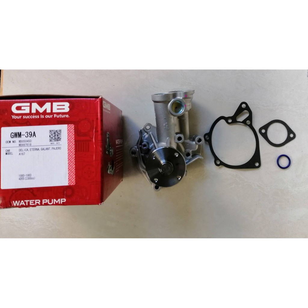 ปั๊มน้ำ MITSUBISHI L200,CYCLONE,STRADA 2500,4D56 GMB แท้ๆ ราคาลูกละ 980 บาท