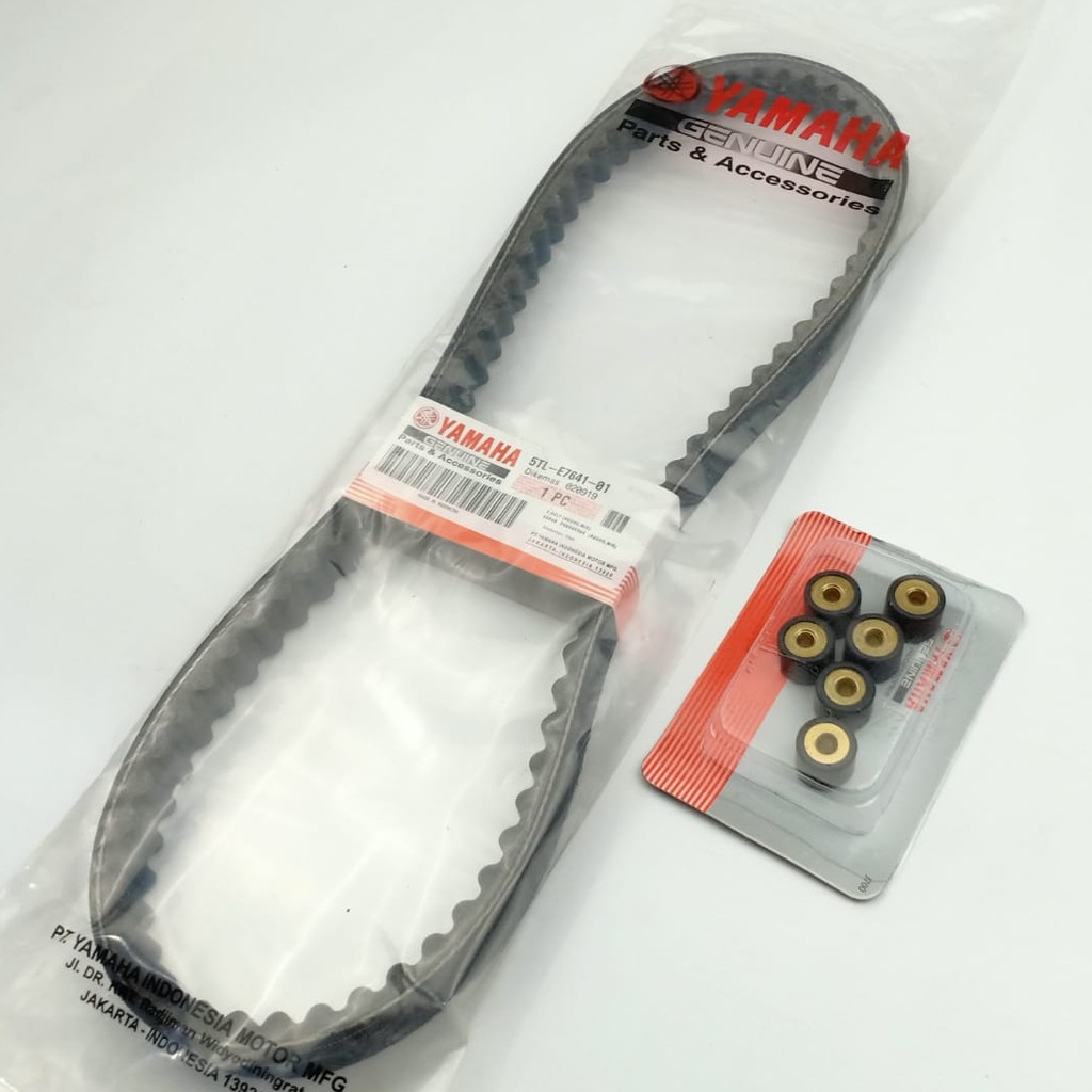 เข็มขัดรถตู้+ROLLER Mio lama, Mio Sporty, Mio Smile, Mio Soul, Fino Karbu 5TL-E7641-00+5LW-W1763-00