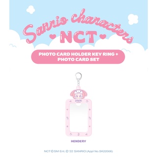 [NCT X SANRIO Collaboration] - Photo Card Holder Keyring - HENDERY