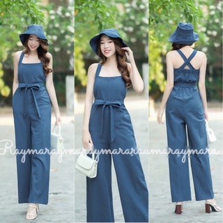 Set หมวก สุดHotชุดจั้มทรงสวย ผ้า Cotton linin ผ้าดีมาก. ทรงสวย สายเดี่ยวรับระดับได้