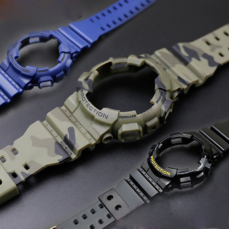 สายนาฬิกาข้อมือเรซิ่น กันน้ํา อุปกรณ์เสริม สําหรับผู้ชาย Casio G-SHOCK GA-110 GA-100 GD-120 5146 5081