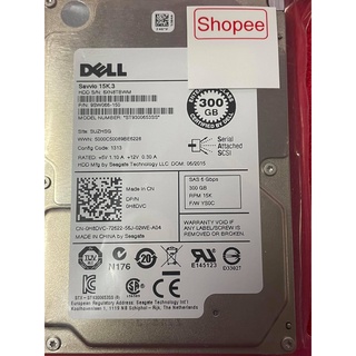 DELL HDD H8DVC Self-encrypting SAS 6gbps 300gb 15000rpm 64mb Buffer 2.5inch Internal Savvio 15K.3 ST9300653SS