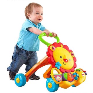 Fisher-Price รถผลักเดิน รถหัดเดิน รถขาไถ Musical Lion Walker สิงโต ของแท้