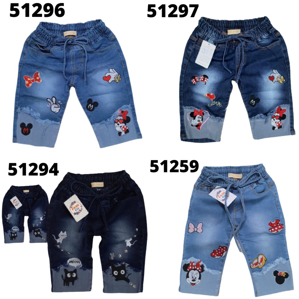 HELVI JEANS 7/8 AGE 21/2-8 YEARS GIRLS JEANS