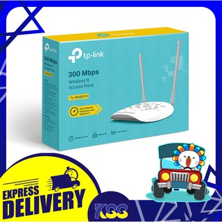 เครื่องกระจายสัญญาณ Wi-Fi TP-Link Access Point TL-WA801N Wireless N 300Mbps รับประกันตลอดอายุการใช้งาน