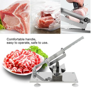เครื่องสไลหมู หั่นหมู เนื้อสไลด์ ไก่ ขนาด 0.2-12 มิลลิเมตร มีดหั่นเนื้อ