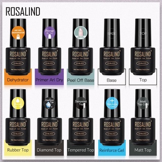 พร้อมส่ง! สีทาเล็บเจล น้ำยาเคลือบเล็บ Rubber top coat , Rubber base coat , Matt Top coat , Tempered Top coat