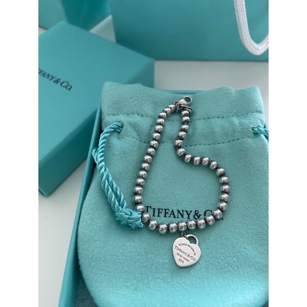 กำไล Tiffanyandco. รุ่น Heart Tag มือสองของแท้💘