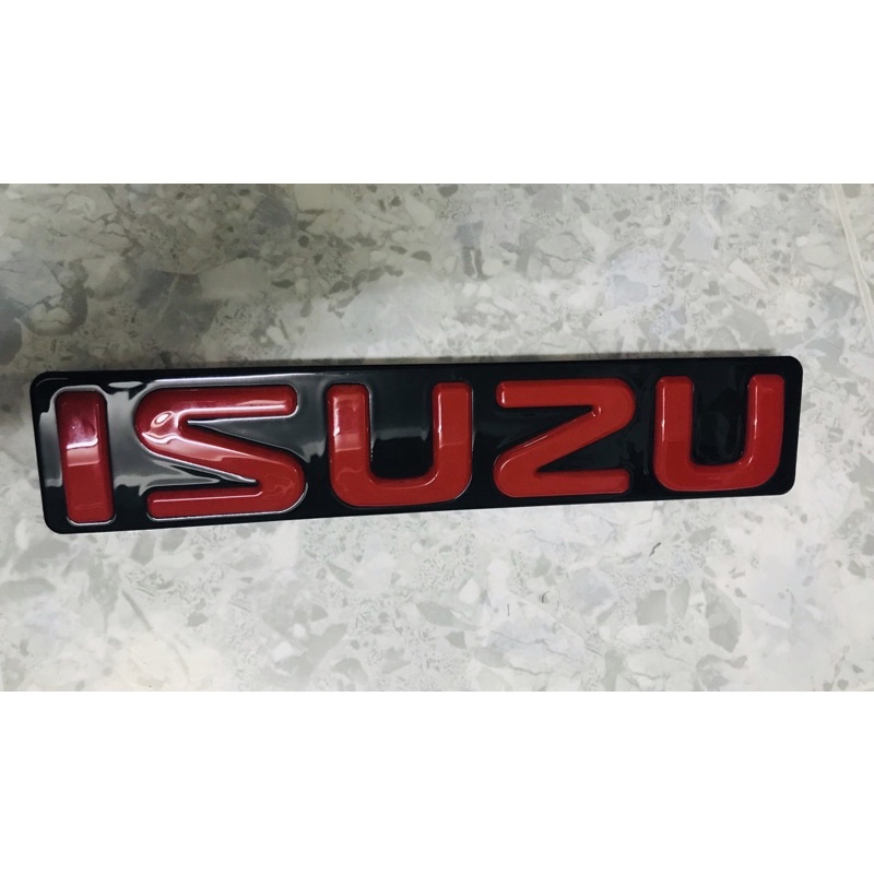โลโก้ Izuzuสีแดงของใหม่(ราคาเต็ม 500 บ.)