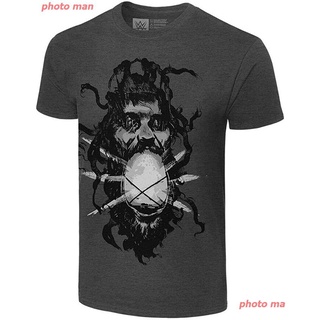 แฟชั่นคลาสสิกphoto man ผู้ชายและผู้หญิง WWE Bray Wyatt Lantern Authentic T-Shirt top