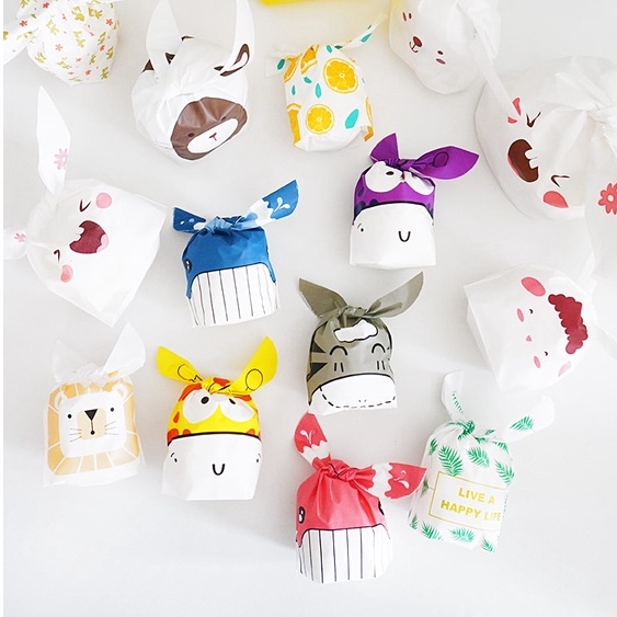 SC Paper-Pack ถุงพลาสติก หูกระต่าย (แพ็ค 50 ใบ)