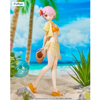 Furyu ฟิกเกอร์ SSS Figure Rem Summer Vacation Re:Zero รีเซทชีวิต ฝ่าวิกฤตต่างโลก ของแท้ พร้อมส่ง