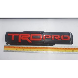 Logo TRD Pro ของรถ Toyota 25.5 x 5.5 cm