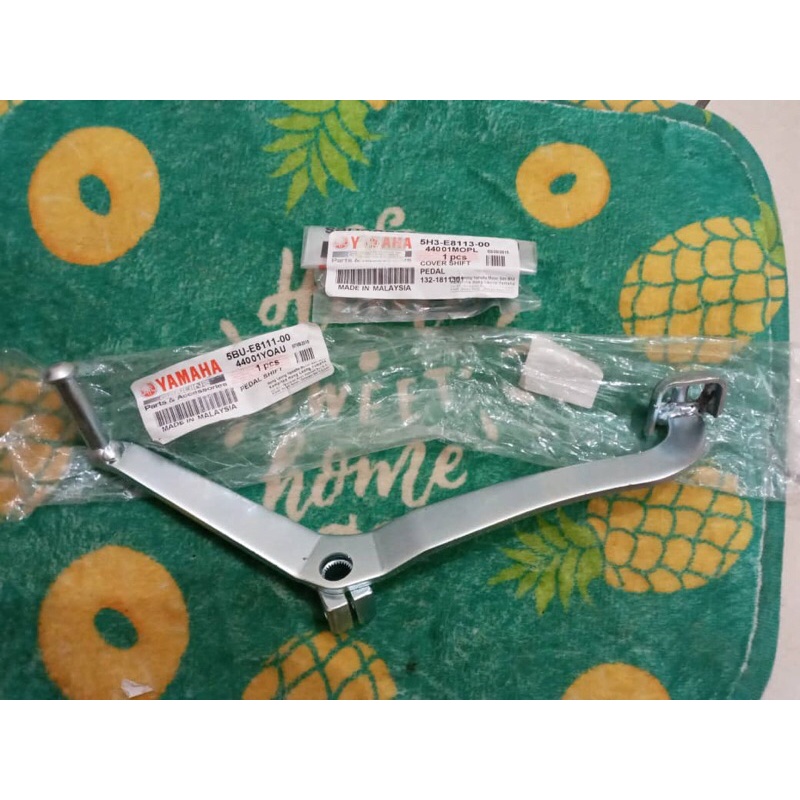 YAMAHA Y125Z 5BU HLY PEDAL SHIFT พร้อมยางเกียร์เกียร์เกียร์ GETAH KAKI GEAR BATANG GEAR PADEL