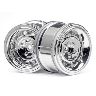 HPI 33473 VINTAGE WHEELS CC Type 31mm CHROME(6mm OFFSET/2pcs) (Vintage Series)