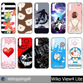 เคส wiko view4 lite ชุด 6 เคสมือถือกรอบยางลายการ์ตูนพร้อมส่ง กรอบมือถือส่งของในไทย