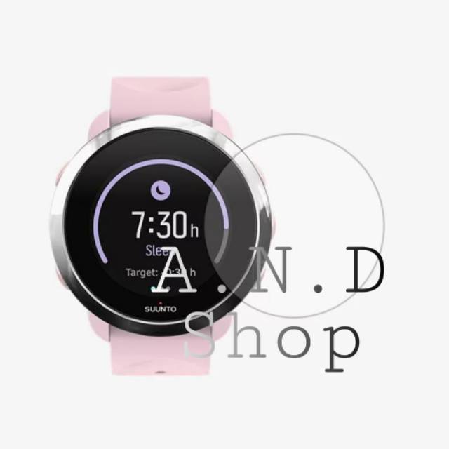 LAYAR SUUNTO 3 FITNESS FITNESS ANTI-SCRATCH GLASS WATCH TEMPERED GLASS SCREEN PROTECTOR