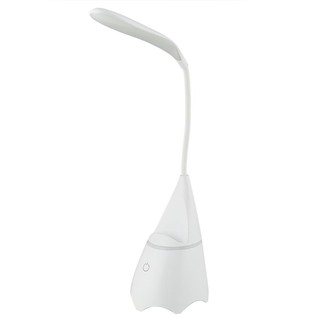 Reading lamp LED TABLE LAMP CARINI YW0786-1 3W DAYLIGHT/COOLWHITE/WARMWHITE WHITE The lamp Light bulb โคมไฟอ่านหนังสือ ไ