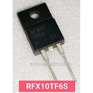 (1ตัว) RFX10TF6S , Ultra Fast Recovery Diode 600V 10A (รหัสสินค้า M00188)