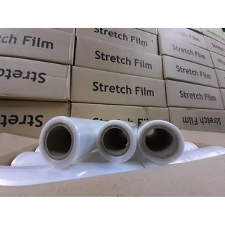 ฟิล์มยืด Strecth Film หนา 15 ไมครอน กว้าง 25 เซนติเมตร หนัก 0.7 กิโลกรัม 0.5 กิโลกรัม