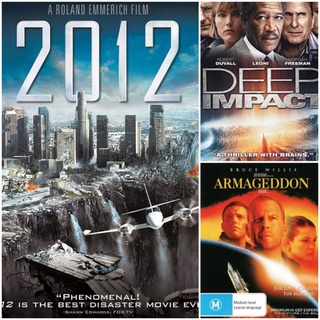 [DVD HD] หนังภัยพิบัติ ☆2012☆DeepImpact☆Armagedon 3 เรื่อง-3 แผ่น #หนังฝรั่ง