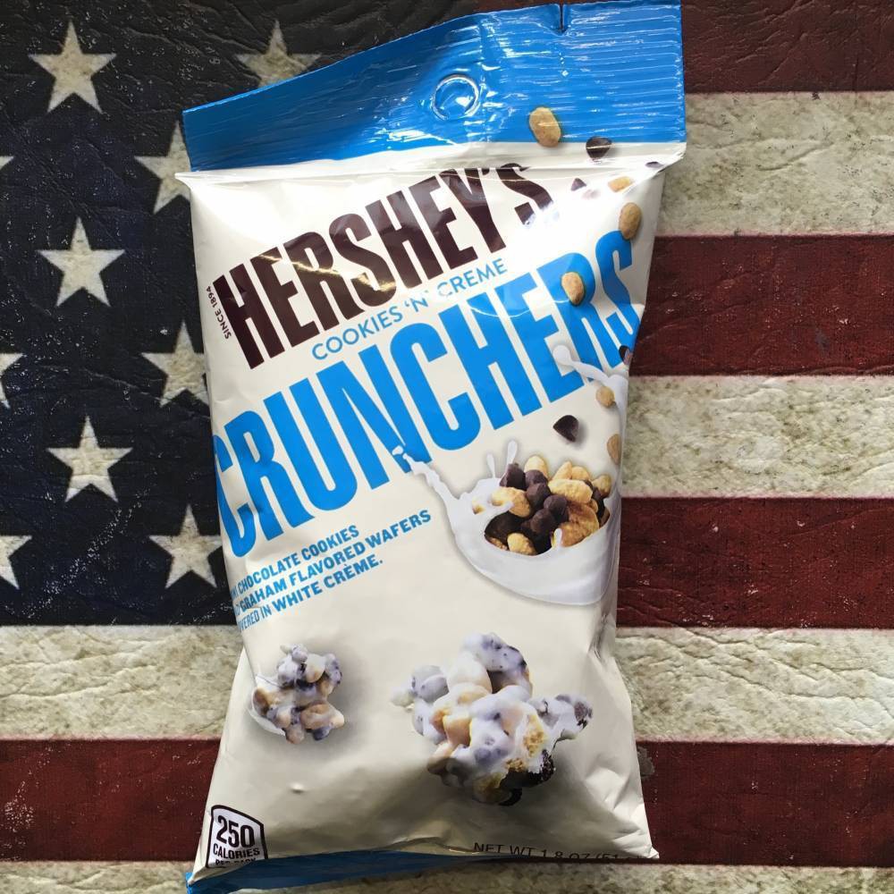 Hershey's Cookies 'N' Creme Crunchers สินค้ามาใหม่ Shopee Thailand