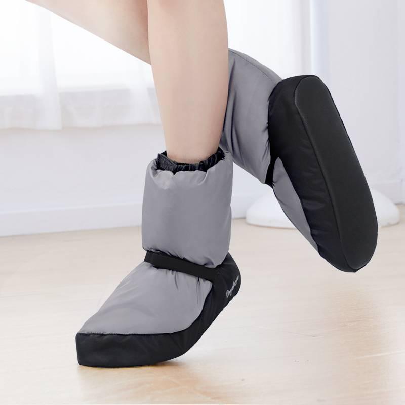 ฤดูหนาวรองเท้าบัลเล่ต์ Ballerina Antiskid รองเท้าเต้นรํา Booties