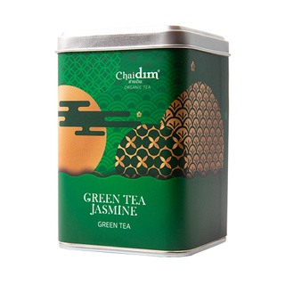 Chaidim Green Tea Jasmine 10 Teabags ชายดิม ชาเขียว ดอกมะลิ บรรจุ 10 ถุงชา