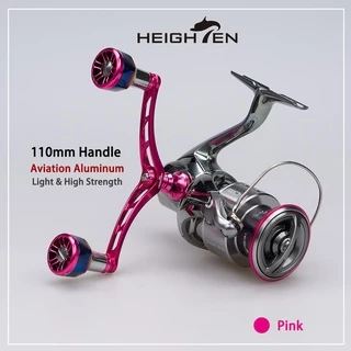 HEIGHTEN 80/98/110 มม. Reel Handle (ไม่มีลูกบิด สําหรับ) For Shimano Stradic Daiwa Spinning Reel